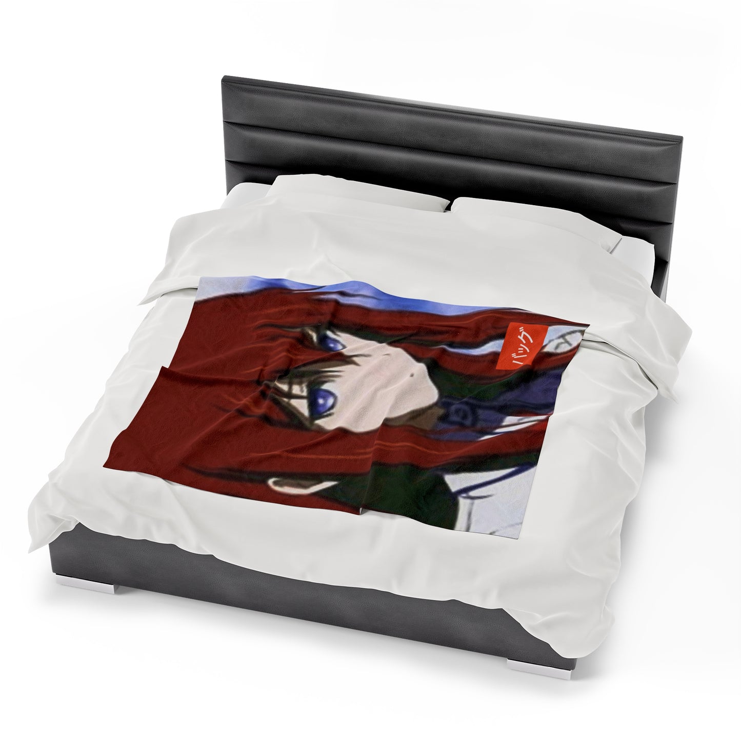 Kurisu Makise - Velveteen Plush Blanket