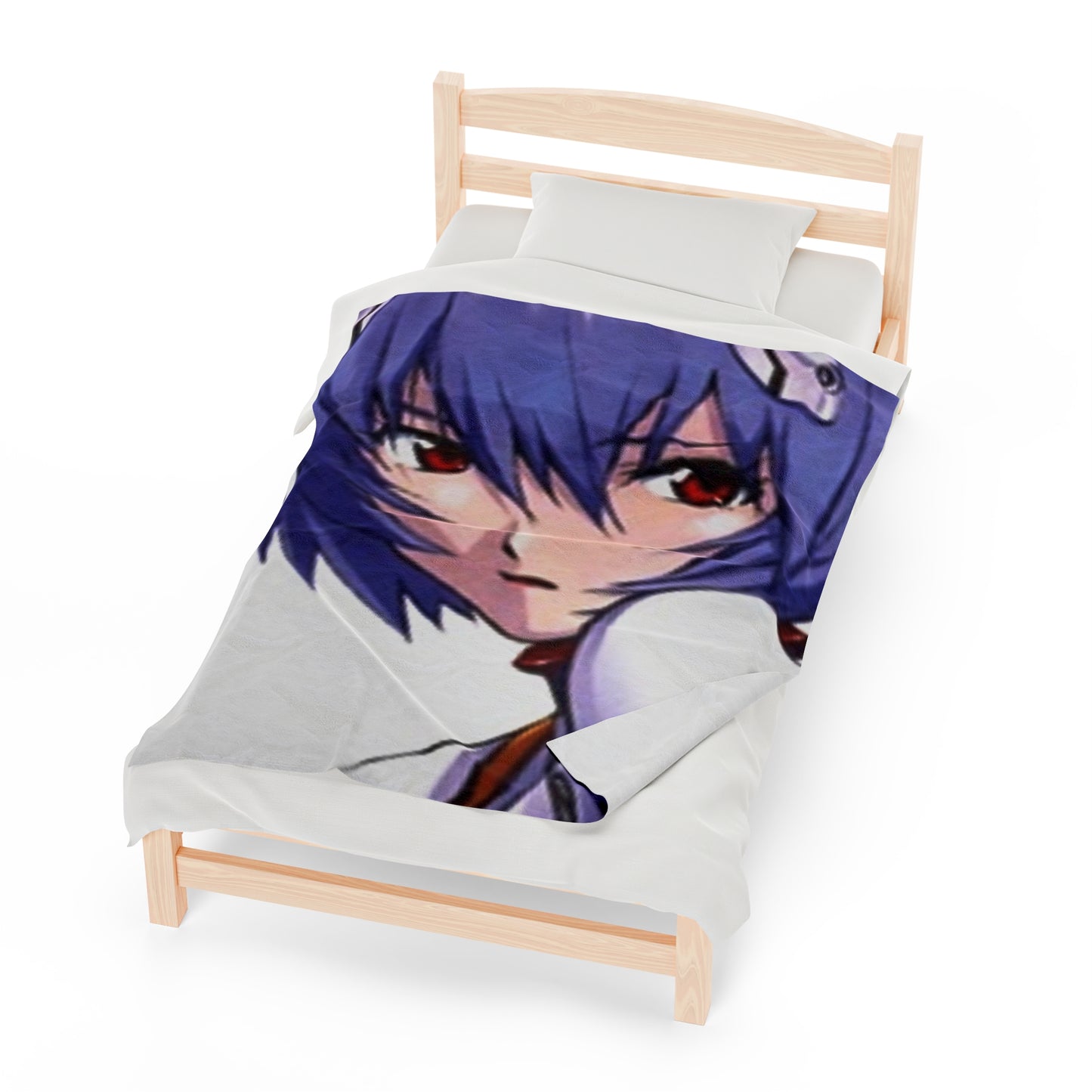Rei Ayanami - Velveteen Plush Blanket