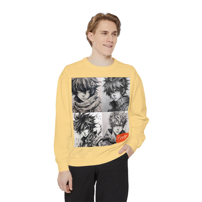 Kazuma Satou - Unisex Garment-Dyed Sweatshirt