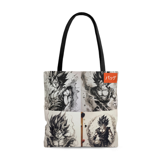 Goku - BW - Tote Bag (AOP)