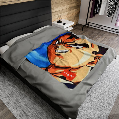 Vegeta - Velveteen Plush Blanket