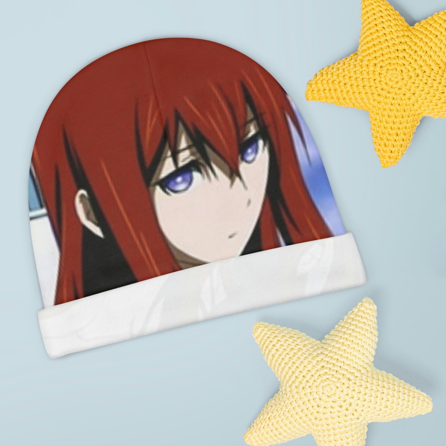 Kurisu Makise - Baby Beanie (AOP)