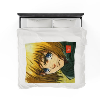 Armin Arlert - Velveteen Plush Blanket