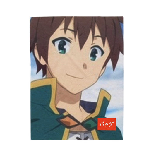 Kazuma Satou - Velveteen Plush Blanket