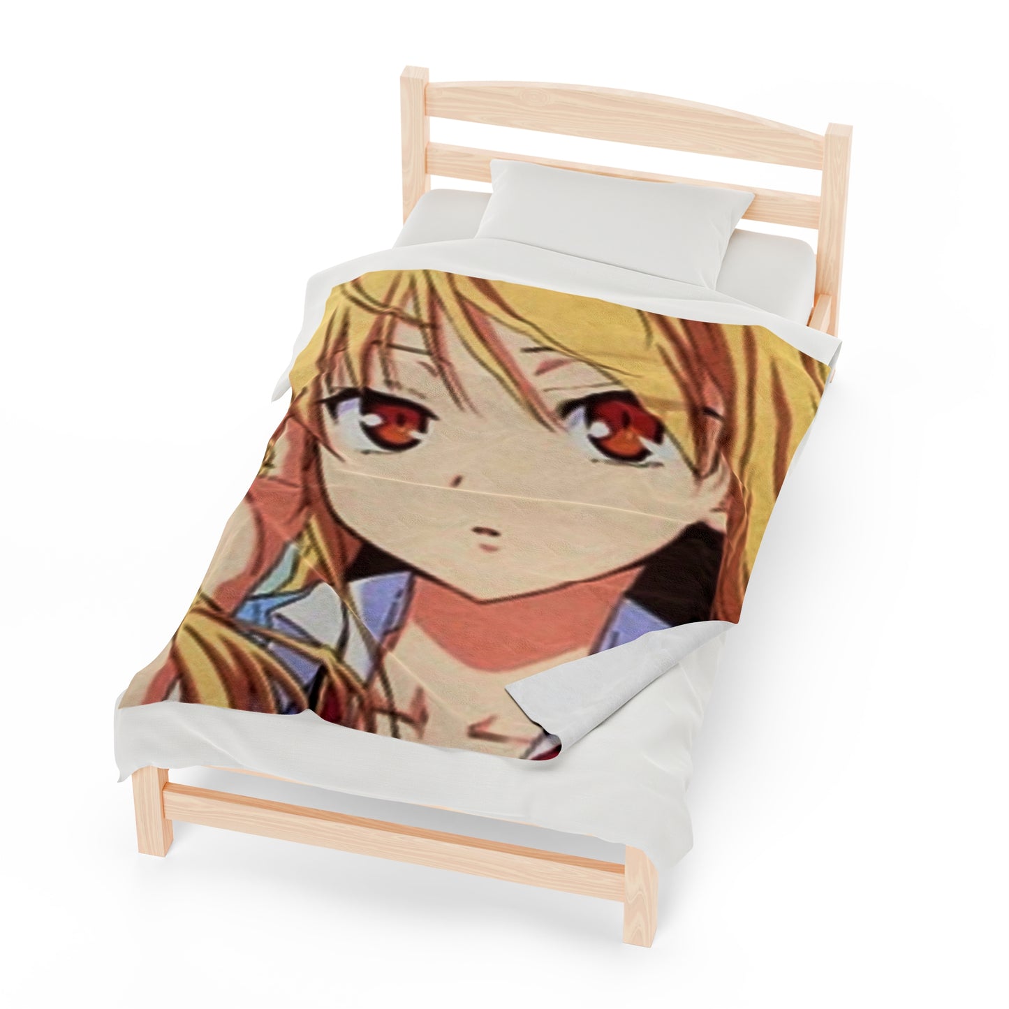 Mashiro Shiina - Velveteen Plush Blanket