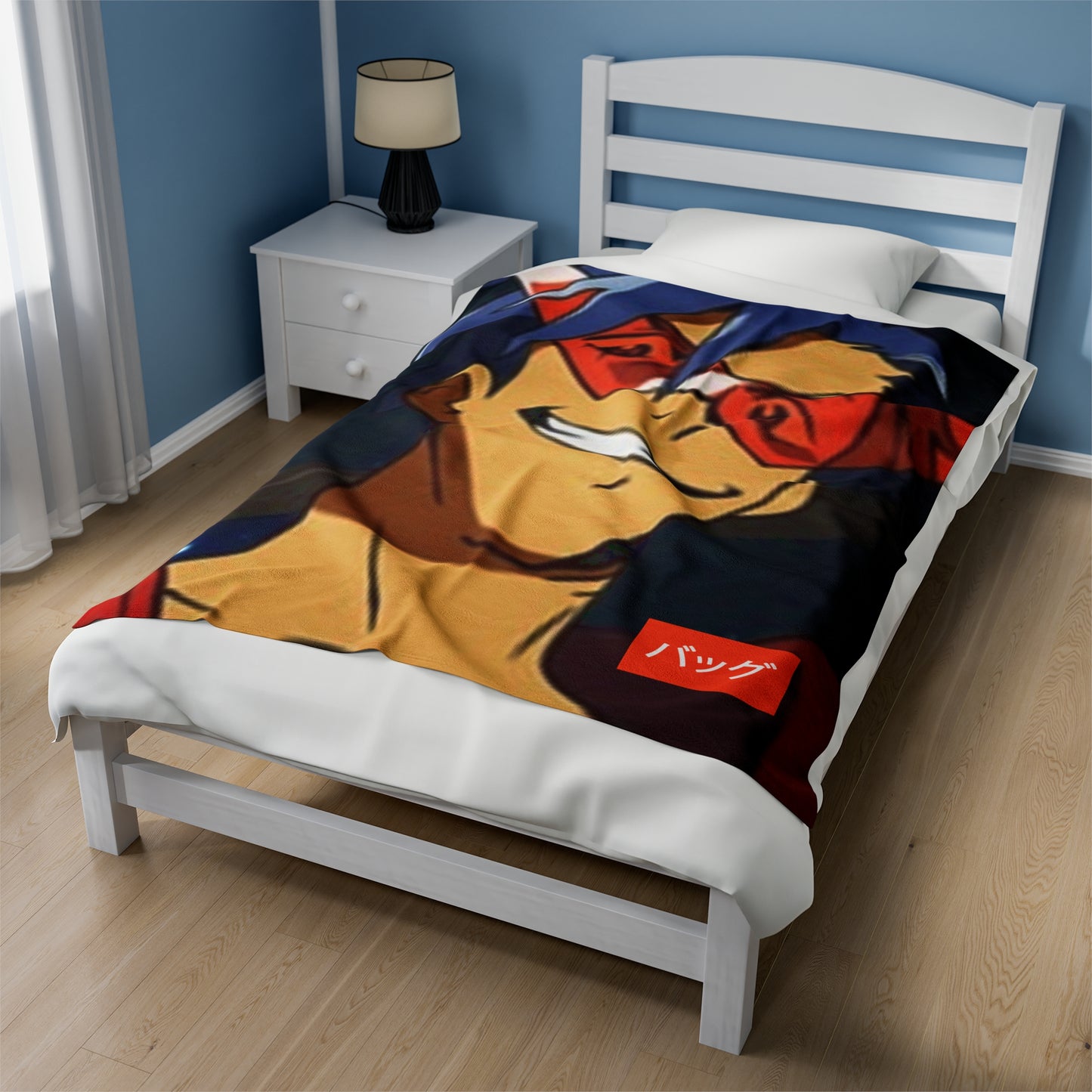 Kamina - Velveteen Plush Blanket