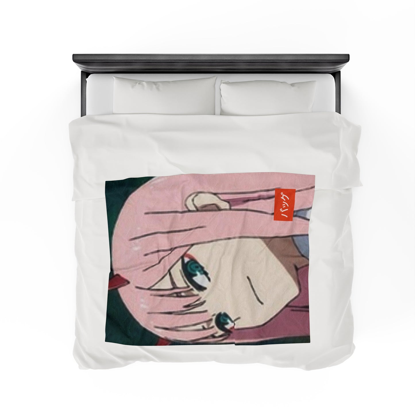 Zero Two - Velveteen Plush Blanket