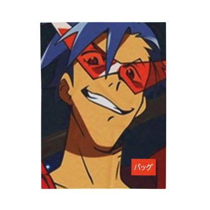 Kamina - Velveteen Plush Blanket