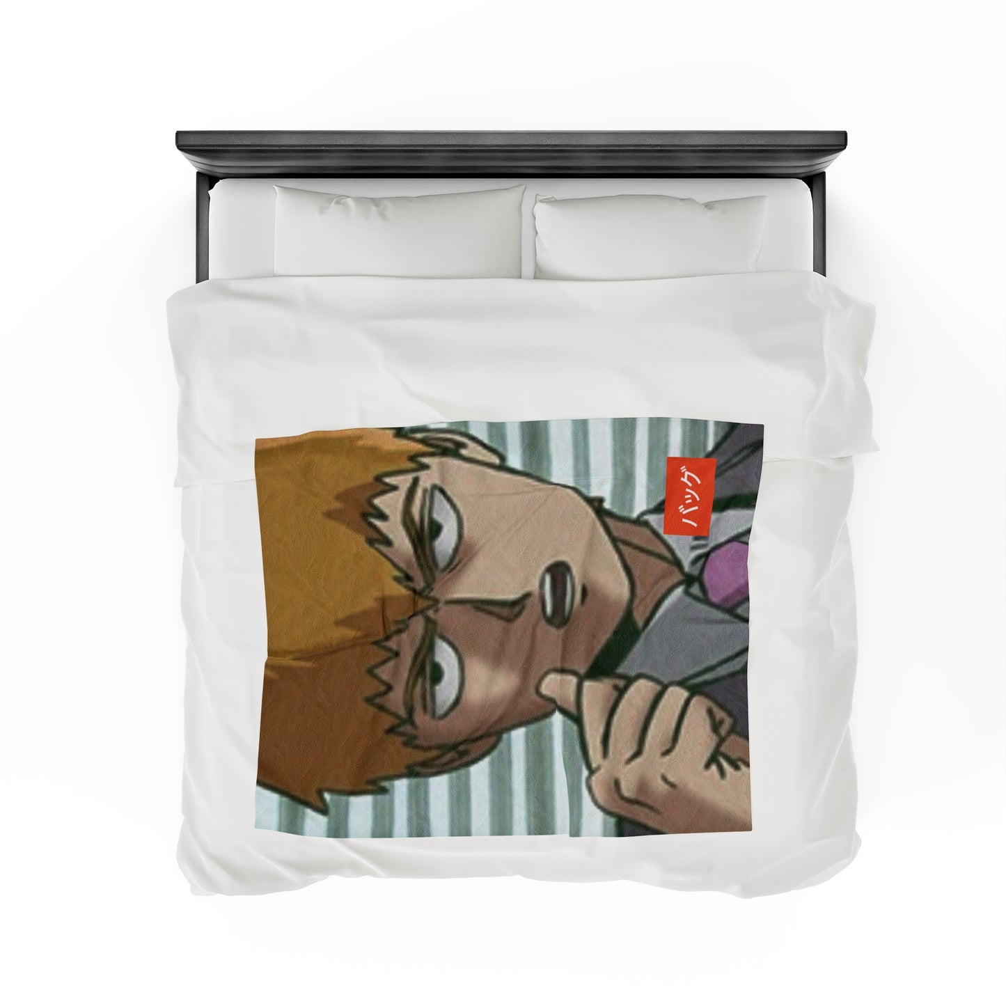 Arataka Reigen - Velveteen Plush Blanket