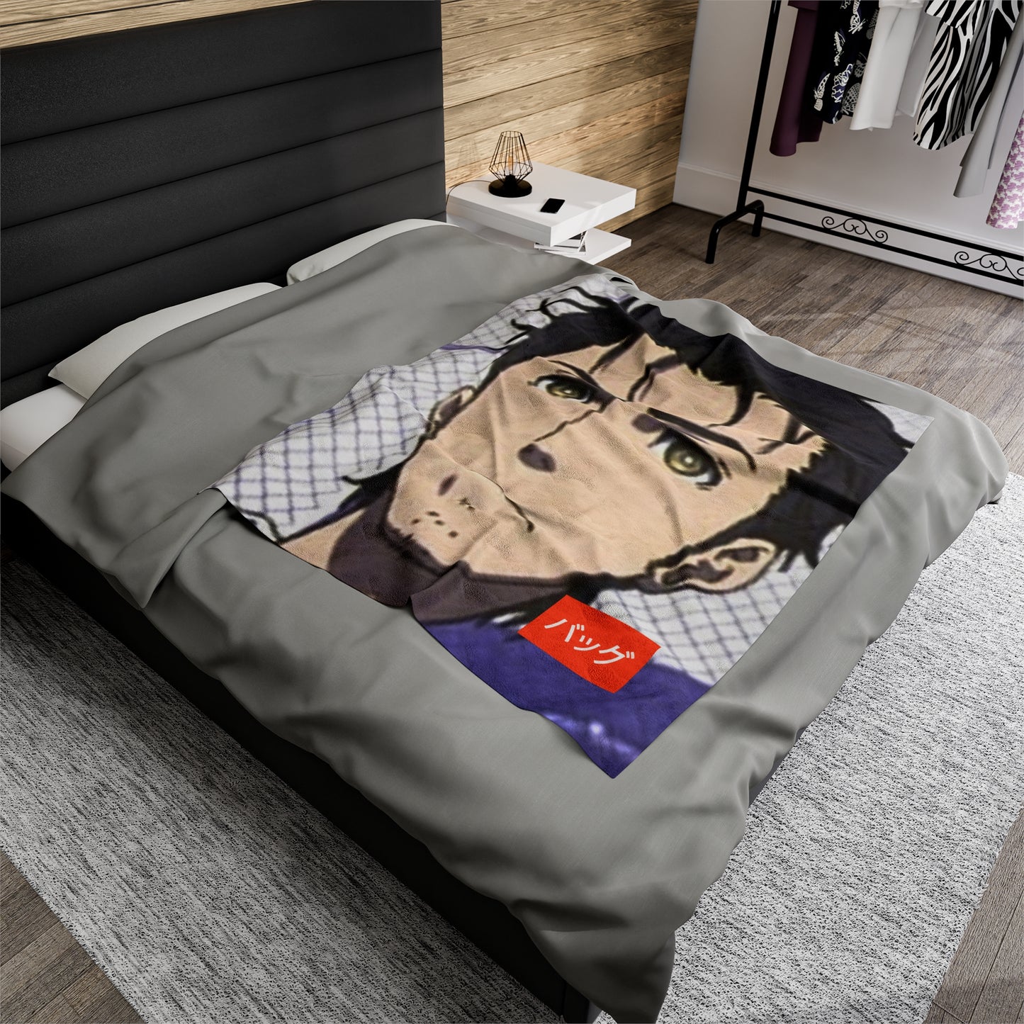 Rintarou Okabe - Velveteen Plush Blanket