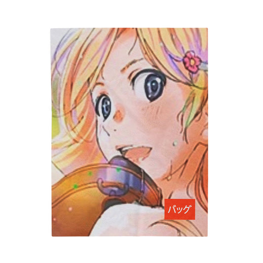 Kaori Miyazono - Velveteen Plush Blanket