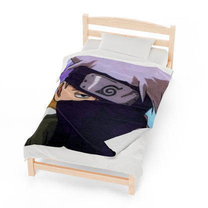 Kakashi Hatake - Velveteen Plush Blanket