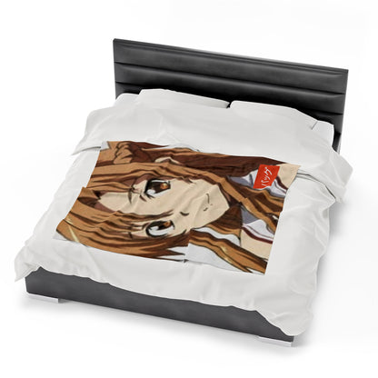 Asuna Yuuki - Velveteen Plush Blanket