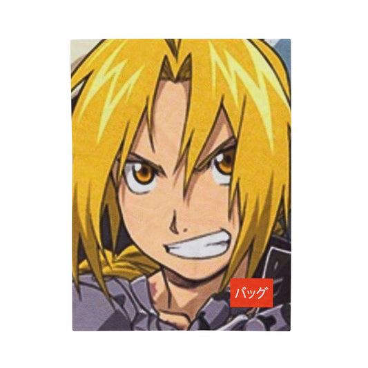 Edward Elric - Velveteen Plush Blanket