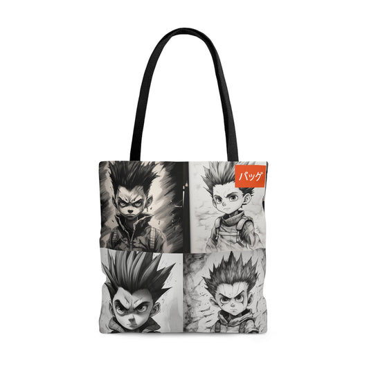 Gon Freecss - BW - Tote Bag (AOP)