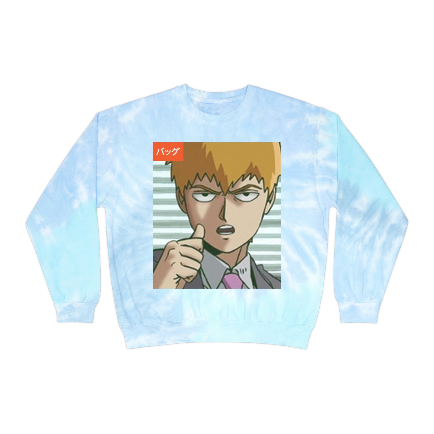 Arataka Reigen - Unisex Tie-Dye Sweatshirt