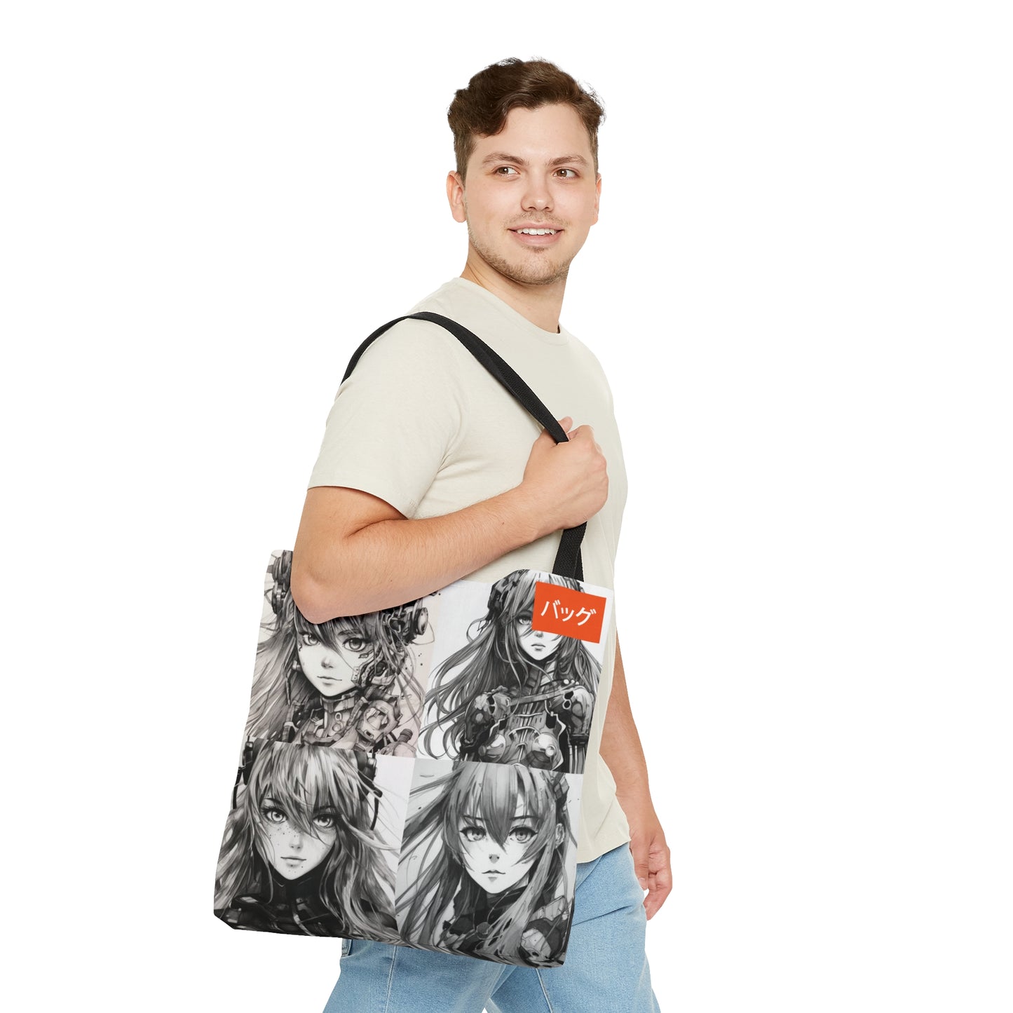 Asuka Langley Soury - BW - Tote Bag (AOP)