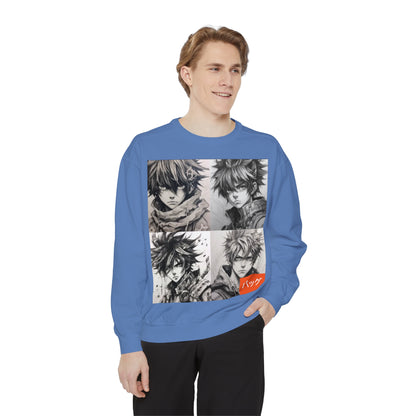 Kazuma Satou - Unisex Garment-Dyed Sweatshirt