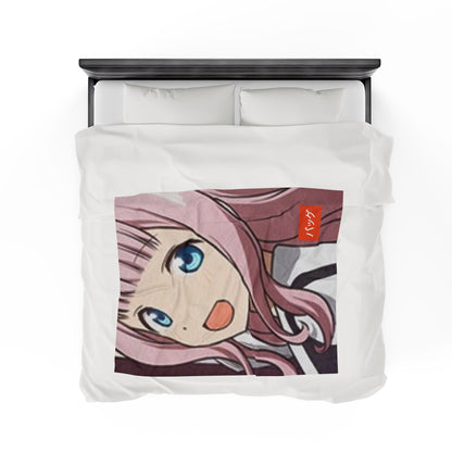 Chika Fujiwara - Velveteen Plush Blanket