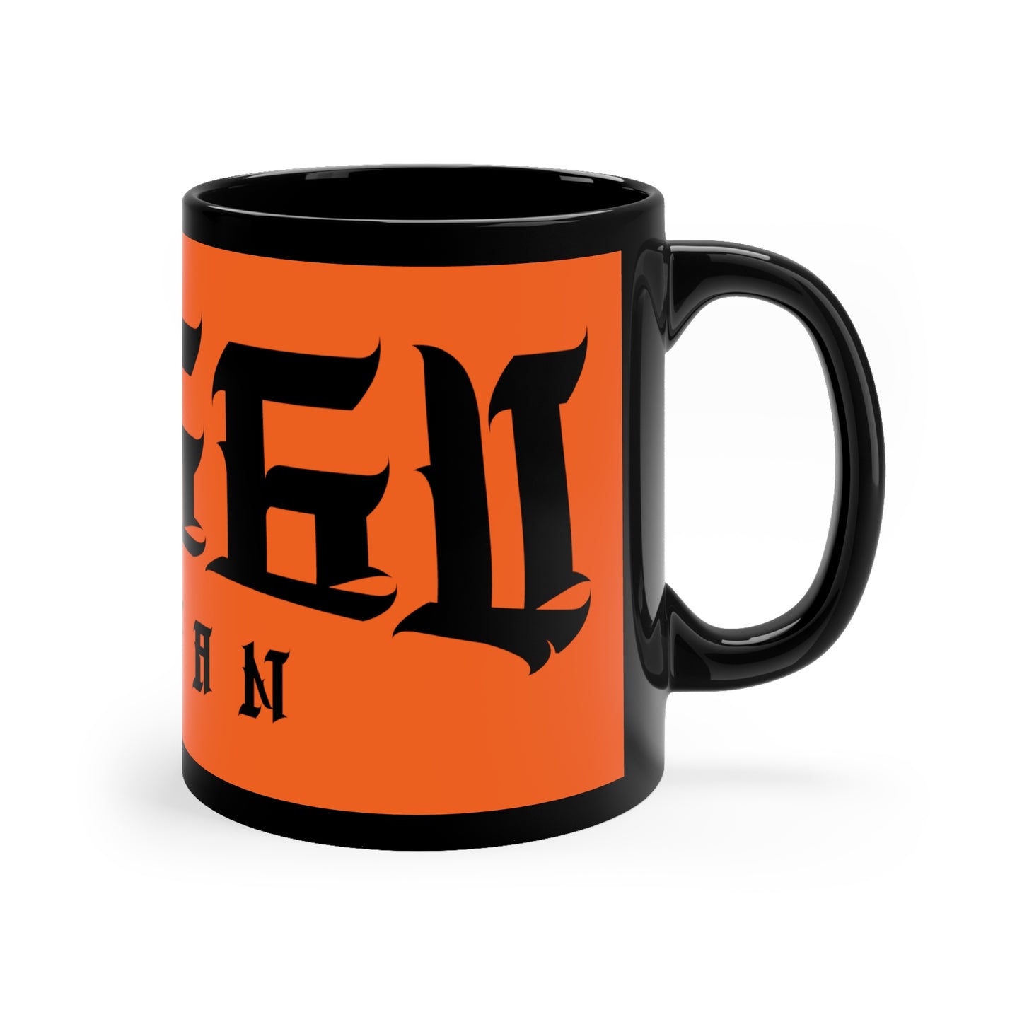 11oz Black Mug