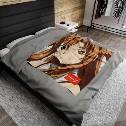 Asuna Yuuki - Velveteen Plush Blanket