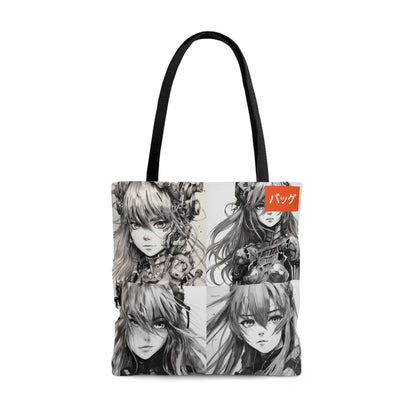 Asuka Langley Soury - BW - Tote Bag (AOP)