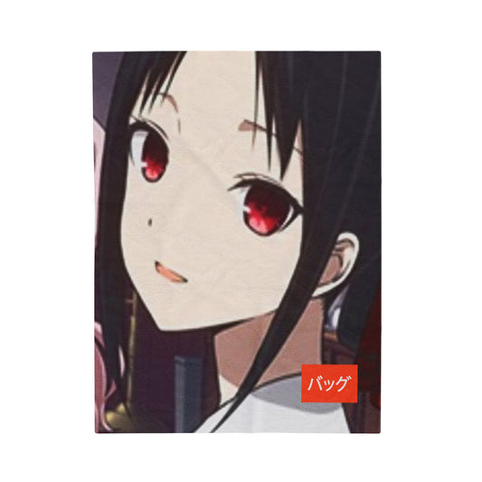 Kaguya Shinomiya - Velveteen Plush Blanket