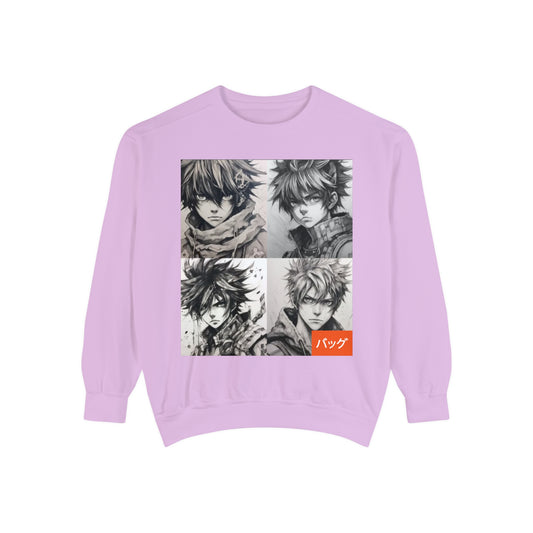 Kazuma Satou - Unisex Garment-Dyed Sweatshirt