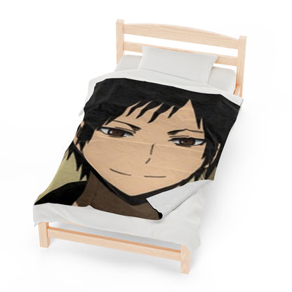 Izaya Orihara - Velveteen Plush Blanket