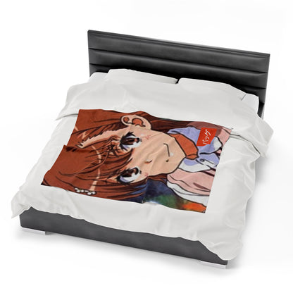 Mikoto Misaka - Velveteen Plush Blanket