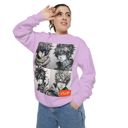 Kazuma Satou - Unisex Garment-Dyed Sweatshirt