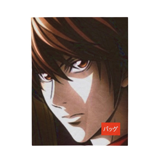 Light Yagami - Velveteen Plush Blanket