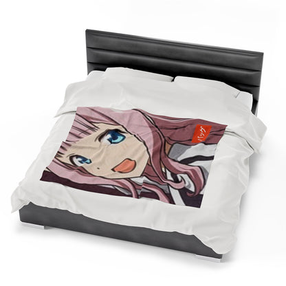 Chika Fujiwara - Velveteen Plush Blanket