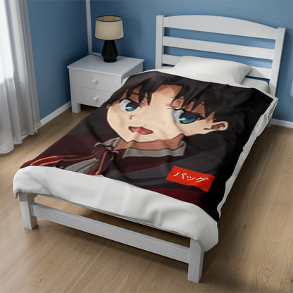 Rin Toosaka - Velveteen Plush Blanket