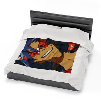 Kamina - Velveteen Plush Blanket