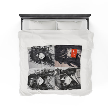 Homura Akemi - Velveteen Plush Blanket