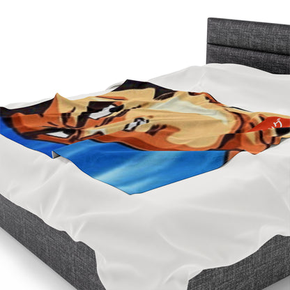 Vegeta - Velveteen Plush Blanket