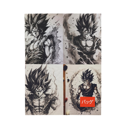 Goku - Velveteen Plush Blanket