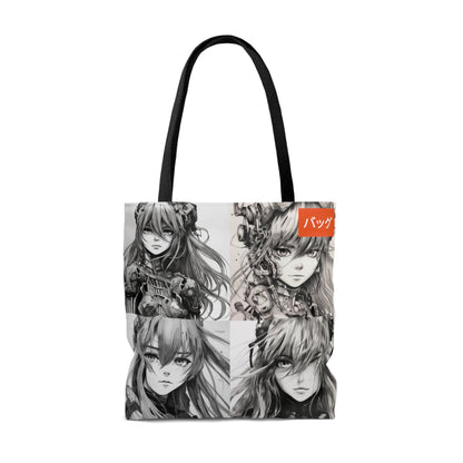 Asuka Langley Soury - BW - Tote Bag (AOP)