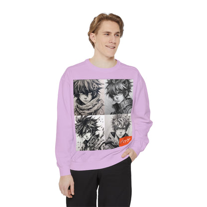 Kazuma Satou - Unisex Garment-Dyed Sweatshirt