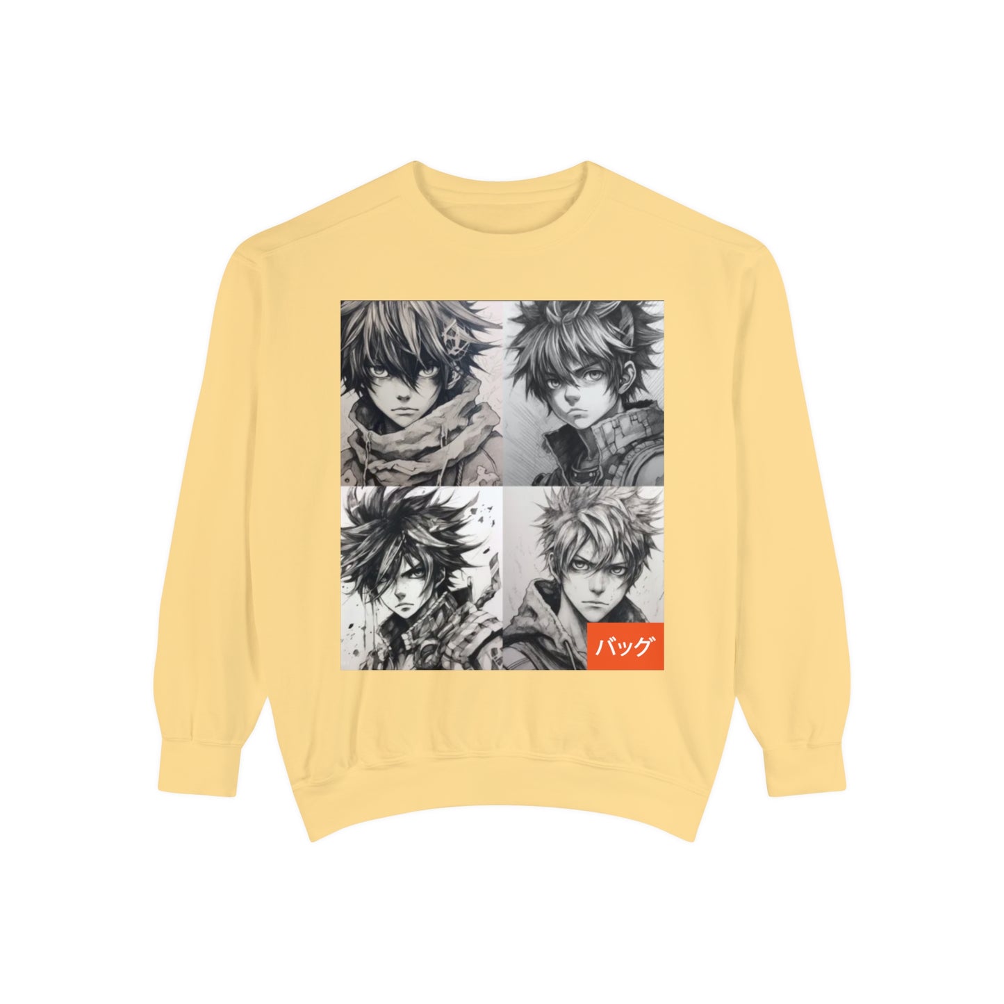 Kazuma Satou - Unisex Garment-Dyed Sweatshirt