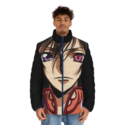 Lelouch Lamberouge - Men's Puffer Jacket (AOP)