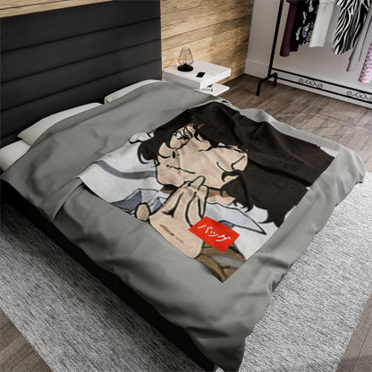 Osamu Dazai - Velveteen Plush Blanket