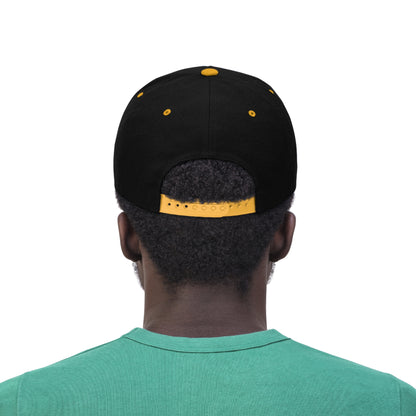 Handwritten Logo - Unisex Flat Bill Hat