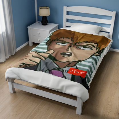 Arataka Reigen - Velveteen Plush Blanket