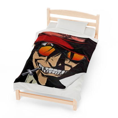 Alucard - Velveteen Plush Blanket