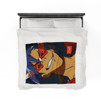 Kamina - Velveteen Plush Blanket