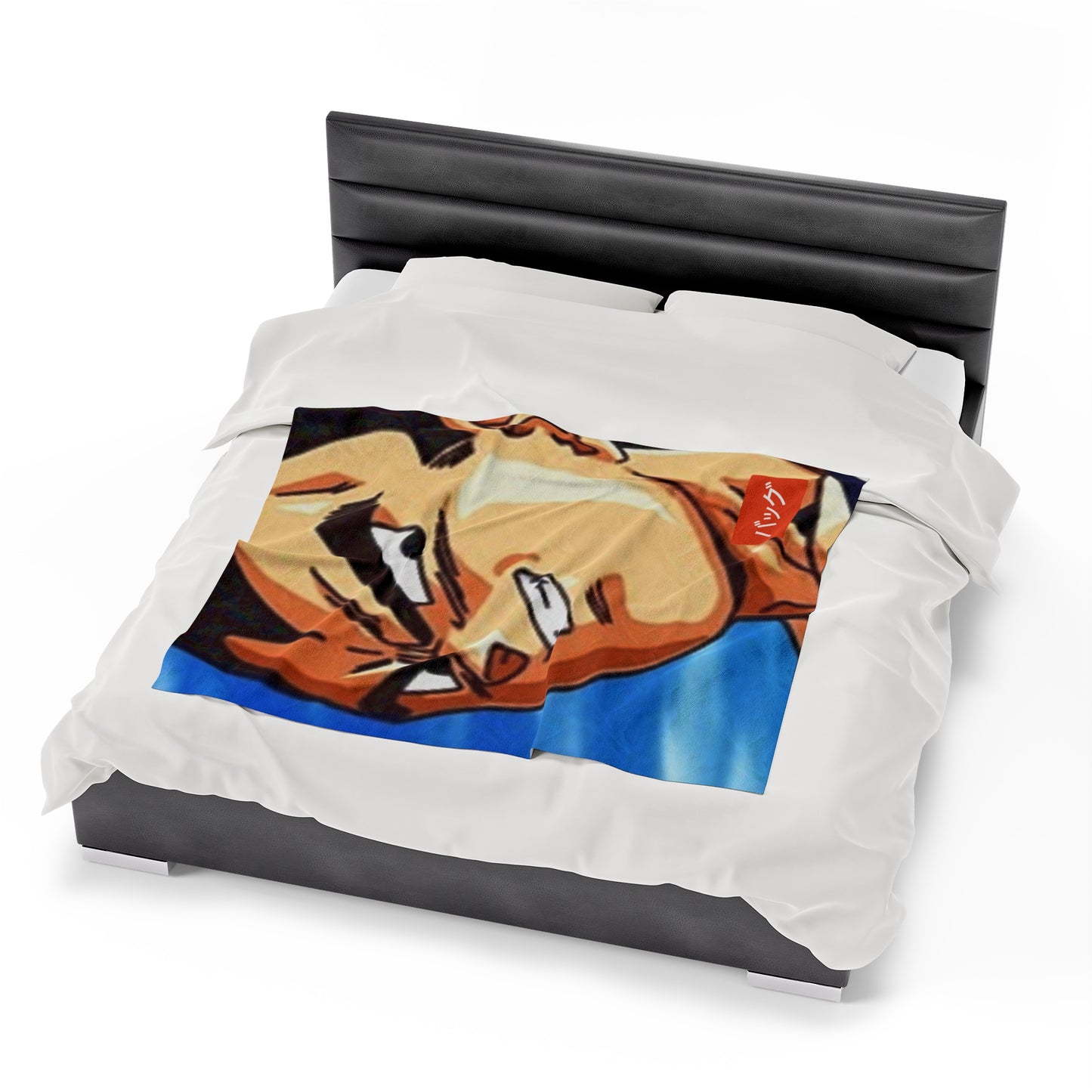 Vegeta - Velveteen Plush Blanket