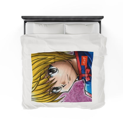 Kurapika - Velveteen Plush Blanket