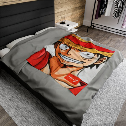 Monkey D. Luffy - Velveteen Plush Blanket